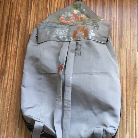 Handmade Vintage Kimono backpack from Japan.